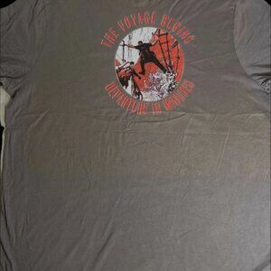 "The Voyage Begins..." NOS Ladies XL Gray T-Shirt